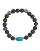 Ileana Makri Women's Globetrotter Sterling Silver & Mixed-Media Beaded Stretch Bracelet - 2