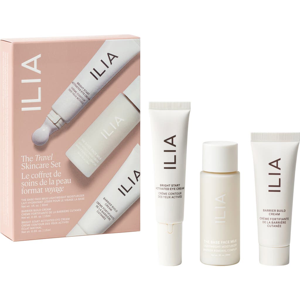 ILIA ILIA The Travel Skin Care Set $94 Value 