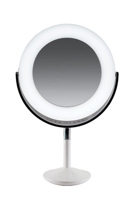 Ilios Lighting Ilios Lighting Beauty Ring Brightness-Controlled Dual-Magnification Makeup Mirror