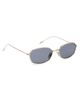 Illesteva Illesteva East Houston Sunglasses Gold w/ Grey Flat One - 1