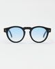 Illesteva Illesteva Leonard Sunglass Black w/ Blue Gradient One - 2