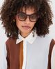 Illesteva Illesteva Madison Sunglasses Bordeaux/Taupe Gradient One - 3