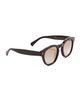Illesteva Illesteva Madison Sunglasses Bordeaux/Taupe Gradient One - 6