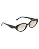 Illesteva Illesteva Sheila Sunglasses Black/Taupe Flat Gradient One - 1