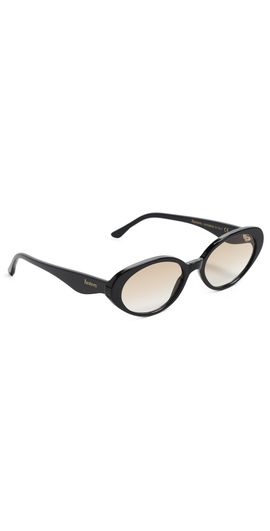 Illesteva Illesteva Sheila Sunglasses Black/Taupe Flat Gradient One