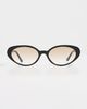 Illesteva Illesteva Sheila Sunglasses Black/Taupe Flat Gradient One - 2