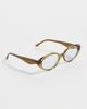 Illesteva Illesteva Sheila Sunglasses Moss/Light Blue Flat One - 4