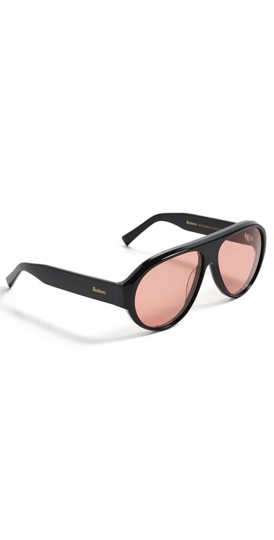 Illesteva Illesteva Telluride Sunglasses Black w/ Sunset Lenses One