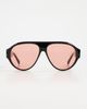 Illesteva Illesteva Telluride Sunglasses Black w/ Sunset Lenses One - 2