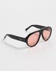 Illesteva Illesteva Telluride Sunglasses Black w/ Sunset Lenses One - 4