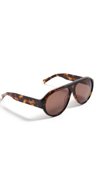 Illesteva Illesteva Telluride Sunglasses Havana W/ Brown Lenses One