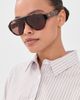 Illesteva Illesteva Telluride Sunglasses Havana W/ Brown Lenses One - 3