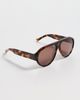 Illesteva Illesteva Telluride Sunglasses Havana W/ Brown Lenses One - 4