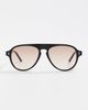 Illesteva Illesteva Vanderbilt Sunglasses Black w/ Taupe One - 2