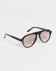 Illesteva Illesteva Vanderbilt Sunglasses Black w/ Taupe One - 4