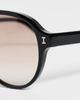 Illesteva Illesteva Vanderbilt Sunglasses Black w/ Taupe One - 5