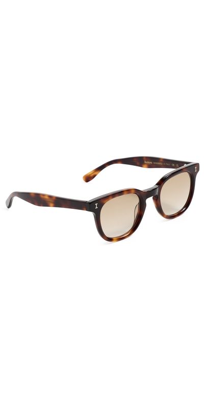 Illesteva Illesteva Veneto Sunglasses Havana/Taupe Flat Gradient One