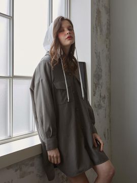 ILOIL Big Pocket Jacket [Khaki]