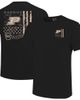 IMAGE ONE IMAGE ONE Men's Black Purdue Boilermakers Comfort Colors OHT Camo Overlay T-Shirt  - 1