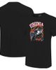 IMAGE ONE IMAGE ONE Men's Black Virginia Cavaliers Legend of Cavalier Hollow Spooky Hoos Comfort Colors T-Shirt  - 1