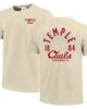 IMAGE ONE IMAGE ONE Men's Cream Temple Owls Comfort Colors Mascot Overlay T-Shirt  - 1