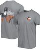 IMAGE ONE IMAGE ONE Men's Gray Texas Longhorns Hyperlocal State T-Shirt  - 1