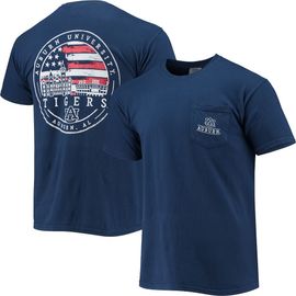 IMAGE ONE IMAGE ONE Men's Navy Auburn Tigers Campus Americana T-Shirt 