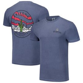 IMAGE ONE IMAGE ONE Unisex Navy Arizona Wildcats Scenic Comfort Colors T-Shirt 