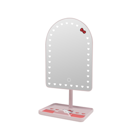 Impressions Vanity Impressions Vanity Hello Kitty® Hearts Arch Led Tabletop Makeup Mirror With Phone Stand Base