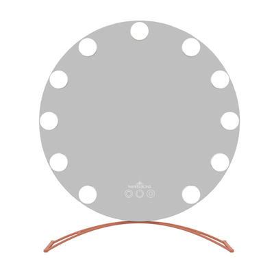 Impressions Vanity Impressions Vanity Hollywood Round Tri-Tone Led Vanity Mirror