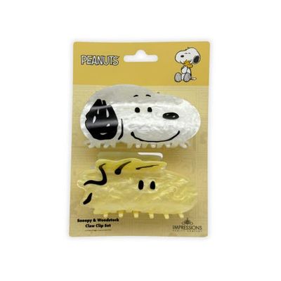 Impressions Vanity Impressions Vanity Peanuts Snoopy & Woodstock Claw Clip Set - 2-pack