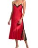 In Bloom by Jonquil In Bloom by Jonquil Britta Lace Trim Satin Nightgown - 1