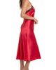 In Bloom by Jonquil In Bloom by Jonquil Britta Lace Trim Satin Nightgown - 4