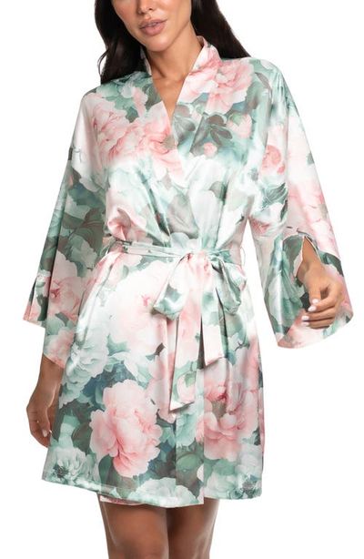 In Bloom by Jonquil In Bloom by Jonquil Gracie Lace Trim Satin Robe