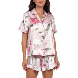 In Bloom by Jonquil In Bloom by Jonquil Jovie Floral Satin Short Pajamas