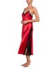 In Bloom By Jonquil In Bloom by Jonquil Lace Trim Stretch Satin Nightgown - 3