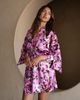 In Bloom By Jonquil In Bloom by Jonquil Satin Floral Robe - 2