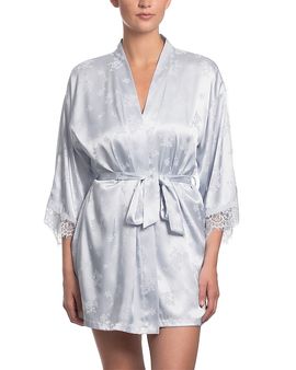 In Bloom By Jonquil In Bloom by Jonquil Satin Jacquard Wrap Robe