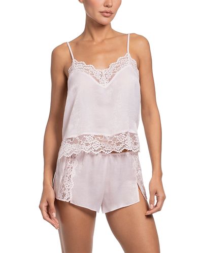 In Bloom By Jonquil In Bloom by Jonquil Shimmer Satin Cami Short Pajama Set