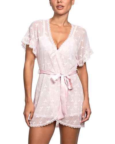 In Bloom By Jonquil In Bloom by Jonquil Stretch Mesh Bow Pattern Wrap