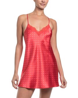 In Bloom By Jonquil In Bloom by Jonquil Stretch Satin Strappy Back Chemise