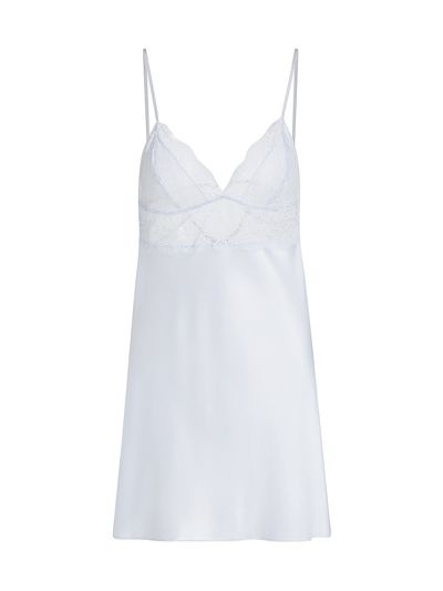 In Bloom Women's Annie Lace-Trim Satin Chemise
