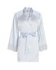 In Bloom Women's Annie Satin Lace-Trim Robe - 1