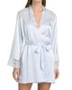 In Bloom Women's Annie Satin Lace-Trim Robe - 3