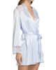 In Bloom Women's Annie Satin Lace-Trim Robe - 4