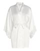 In Bloom Women's Lorena Lace-Trim Satin Robe - 8