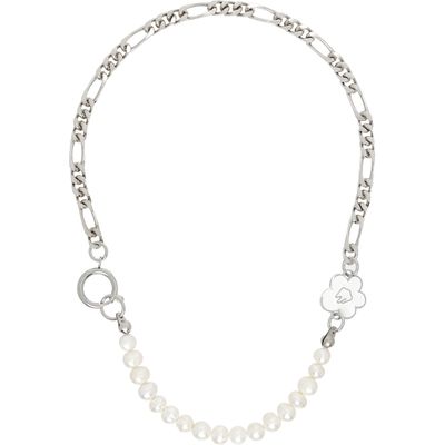 IN GOLD WE TRUST PARIS IN GOLD WE TRUST PARIS Flower & Pearl Necklace