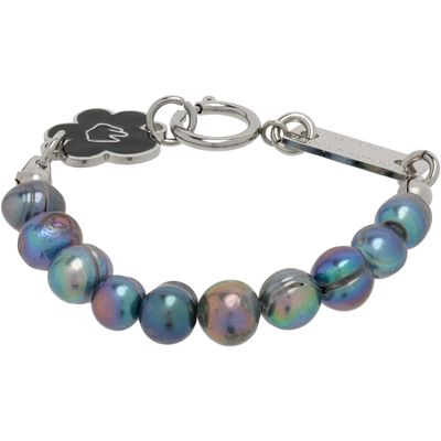 IN GOLD WE TRUST PARIS IN GOLD WE TRUST PARIS Full Flower & Pearl Bracelet