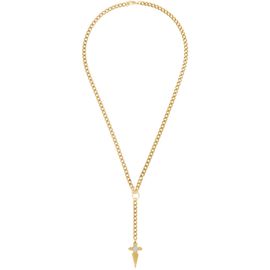 IN GOLD WE TRUST PARIS IN GOLD WE TRUST PARIS SSENSE Exclusive Rosary Necklace