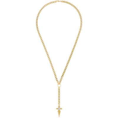 IN GOLD WE TRUST PARIS IN GOLD WE TRUST PARIS SSENSE Exclusive Rosary Necklace